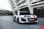 Audi R8 V10 on Vossen Wheels (VFS4) 2017 года